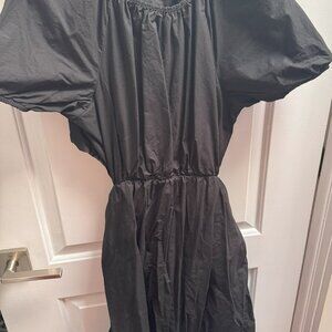 Jcrew Side-cutout cotton poplin dress